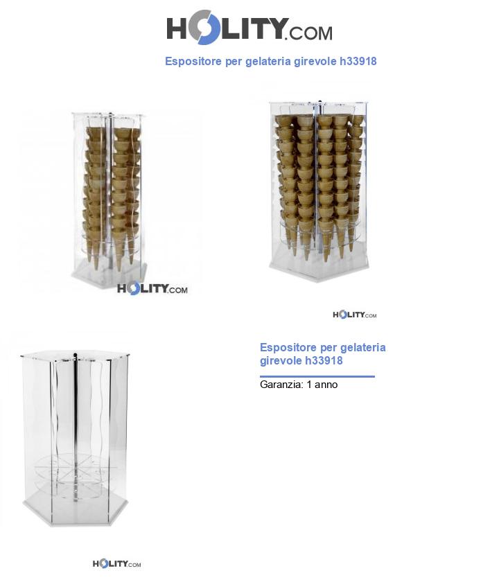Espositore per gelateria girevole h33918