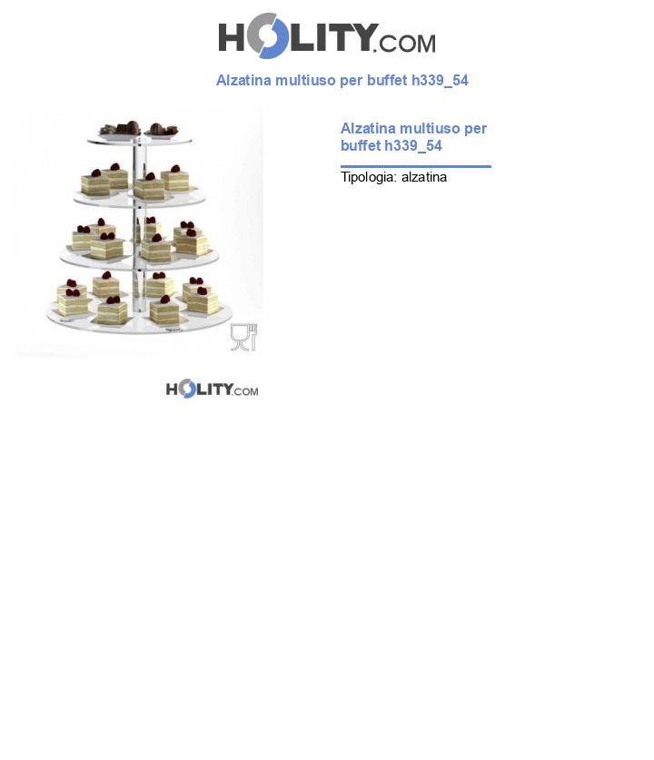 Alzatina multiuso per buffet h339_54