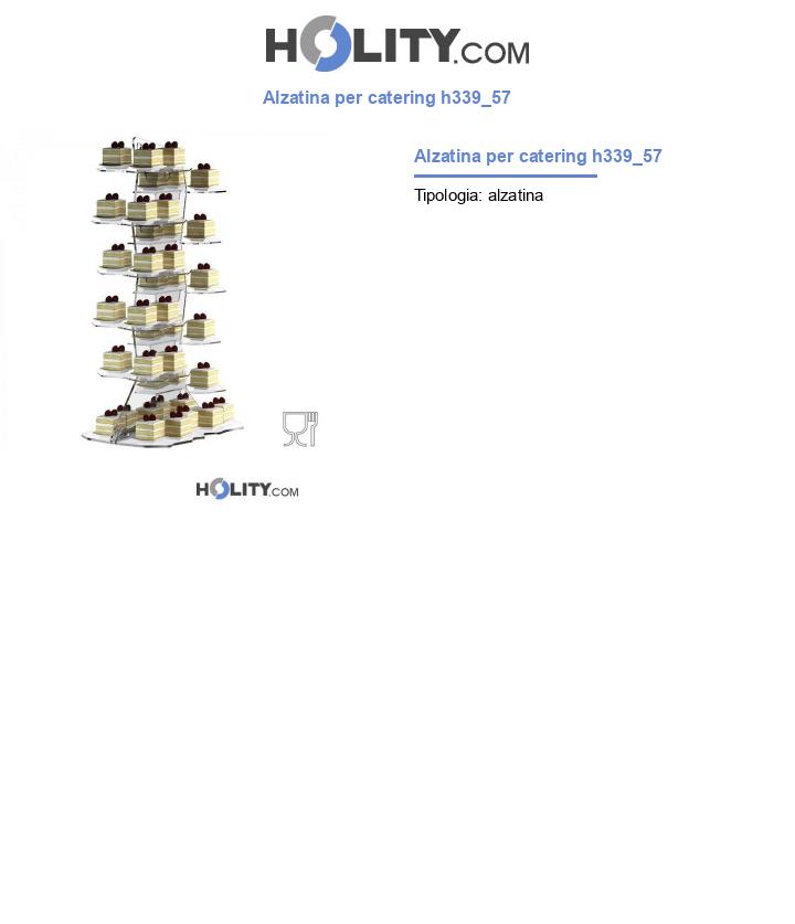 Alzatina per catering h339_57