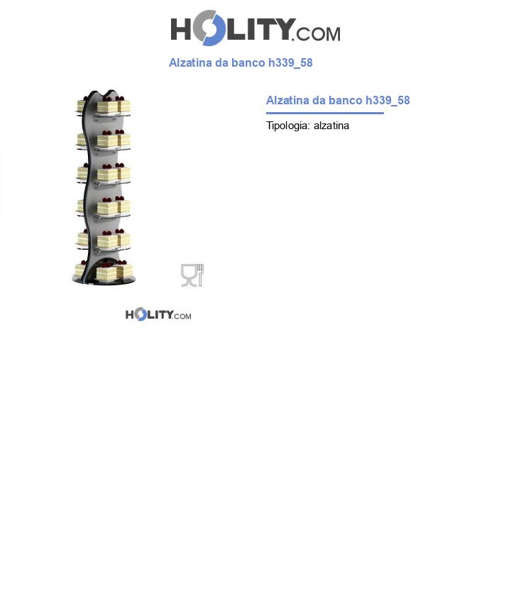Alzatina da banco h339_58