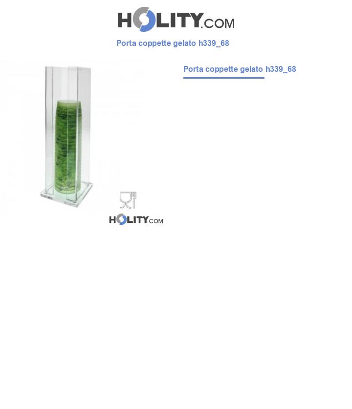 Porta coppette gelato h339_68