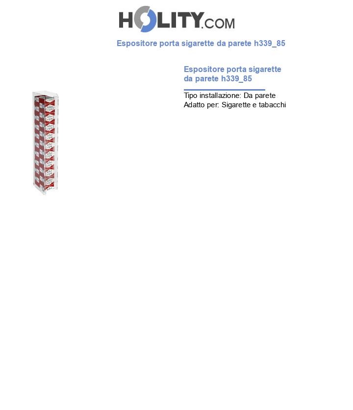 Espositore porta sigarette da parete h339_85