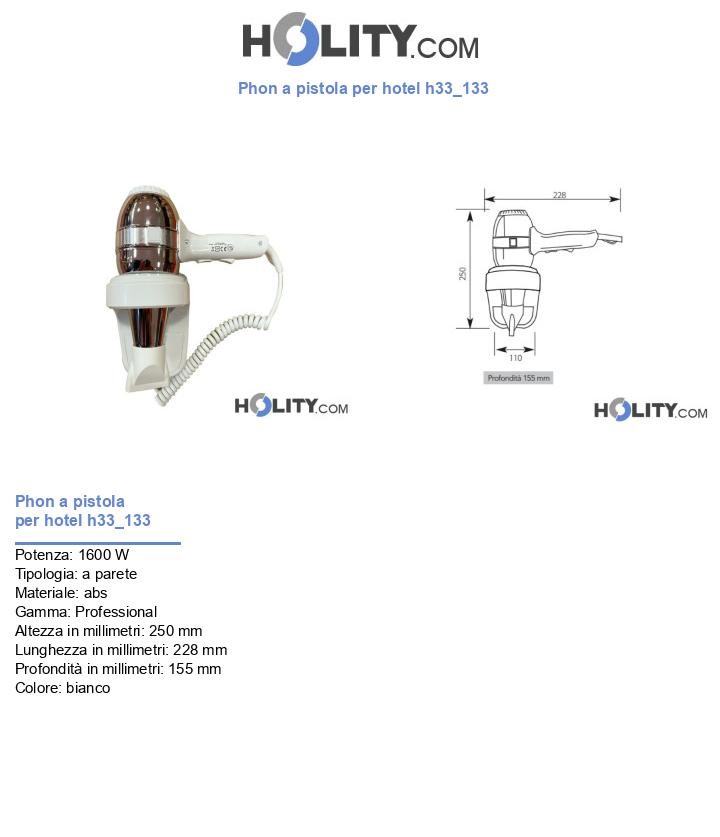 Phon a pistola per hotel h33_133