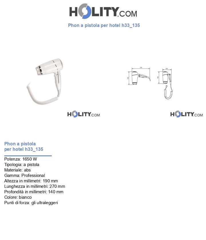 Phon a pistola per hotel h33_135