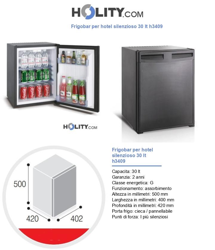 Frigobar per hotel silenzioso 30 lt h3409