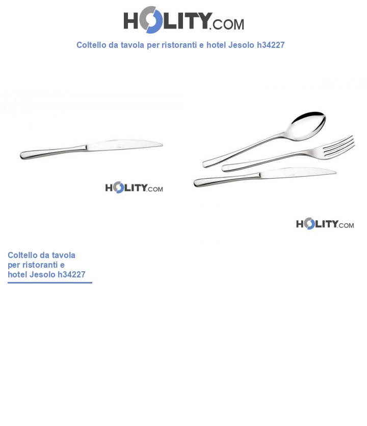 Coltello da tavola per ristoranti e hotel Jesolo h34227