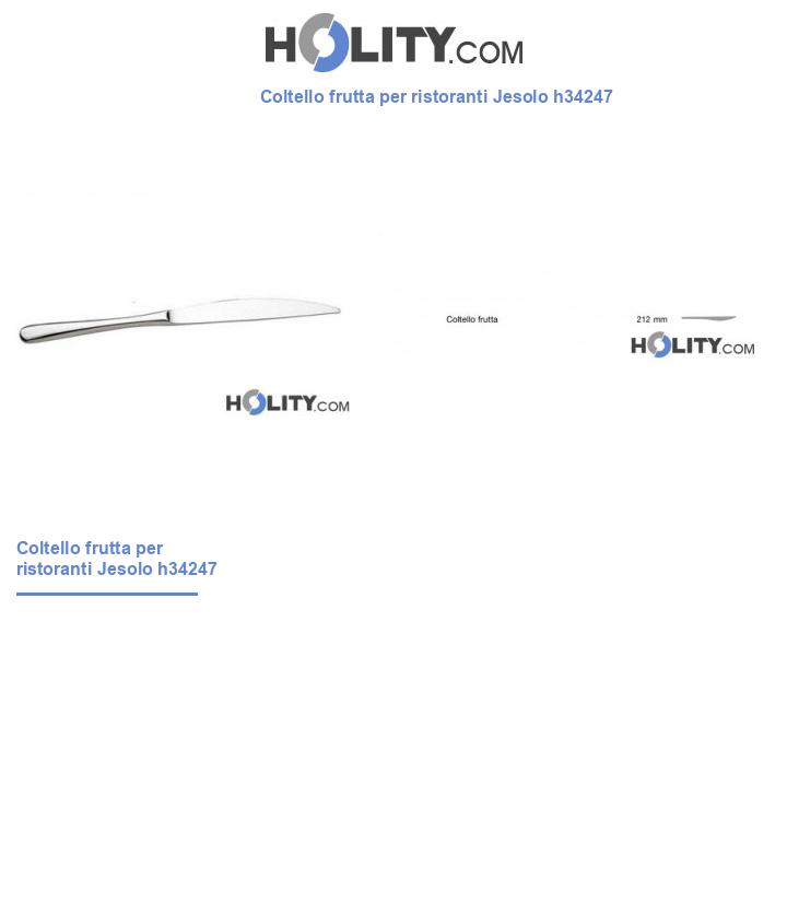Coltello frutta per ristoranti Jesolo h34247