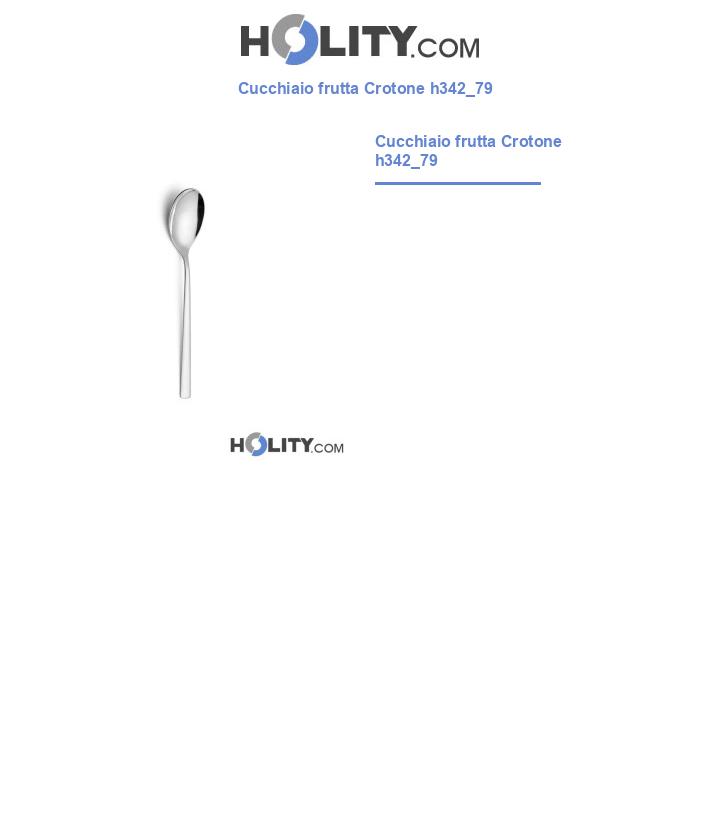 Cucchiaio frutta Crotone h342_79