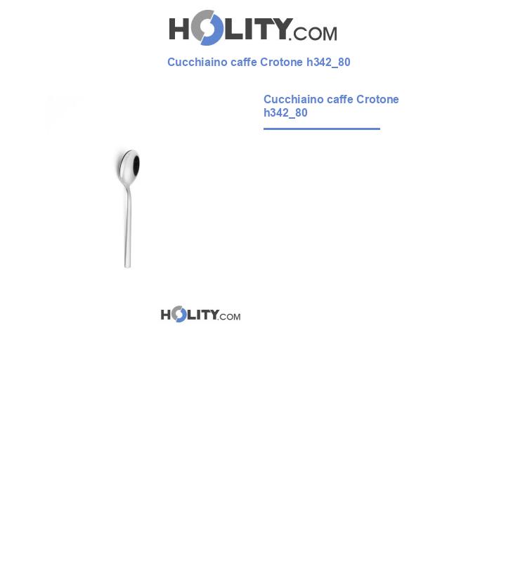 Cucchiaino caffe Crotone h342_80