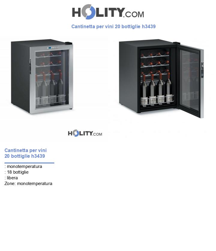 Cantinetta per vini refrigerata h3439