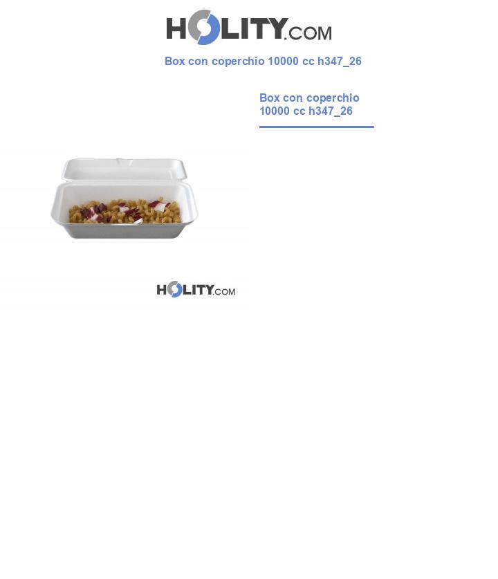 Box con coperchio 10000 cc h347_26