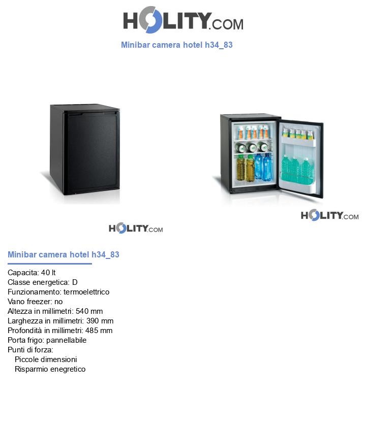 Minibar camera hotel h34_83