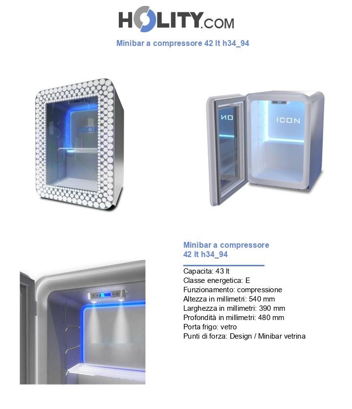 Minibar a compressore 42 lt h34_94