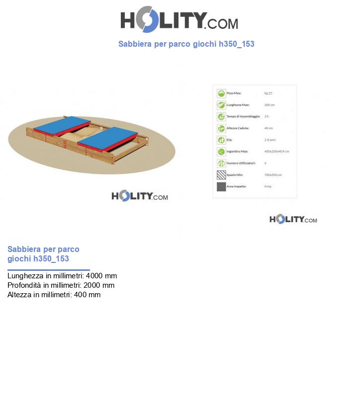 Sabbiera per parco giochi h350_153