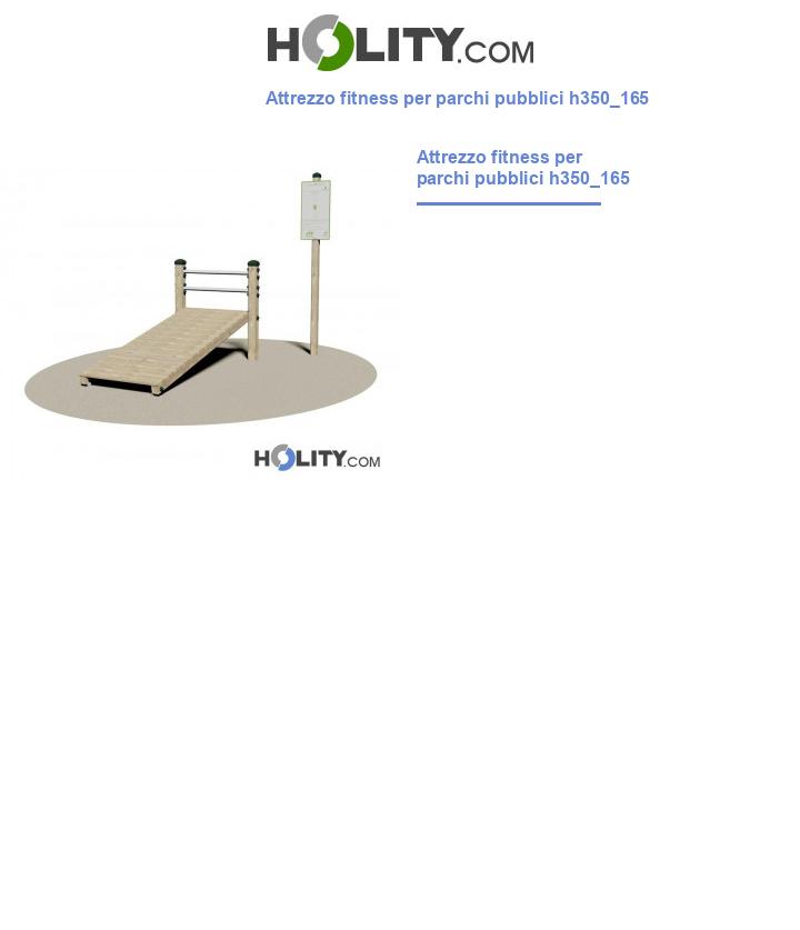 Attrezzo fitness per parchi pubblici h350_165