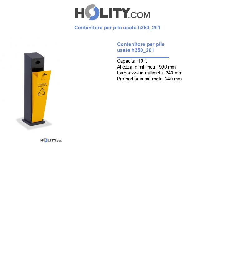 Contenitore per pile usate h350_201