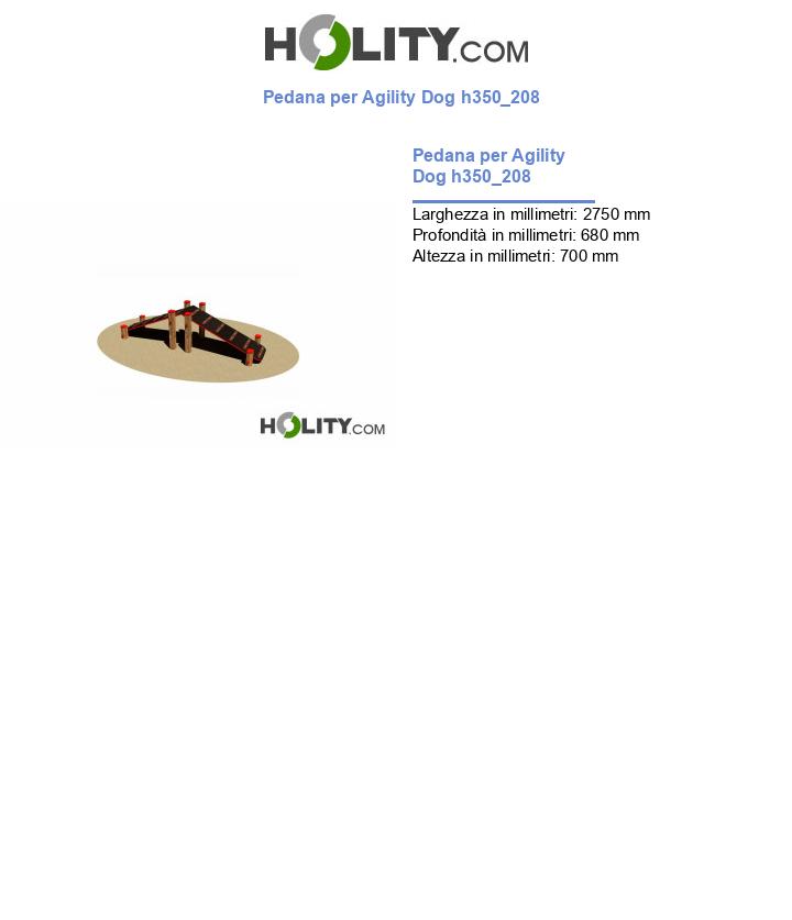 Pedana per Agility Dog h350_208