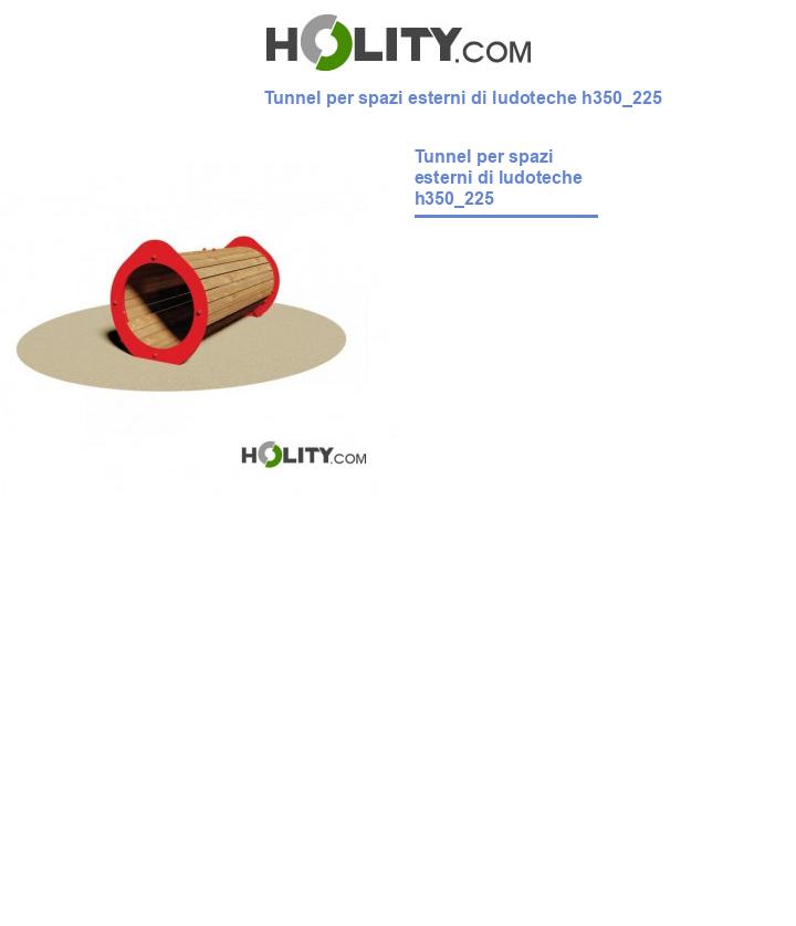 Tunnel per spazi esterni di ludoteche h350_225