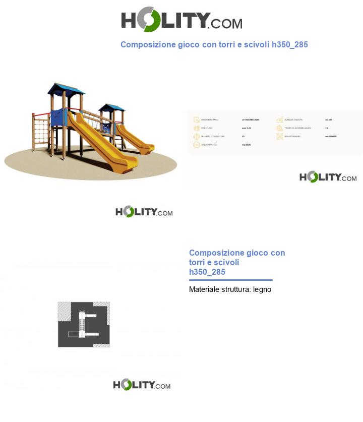 Composizione gioco con torri e scivoli h350_285