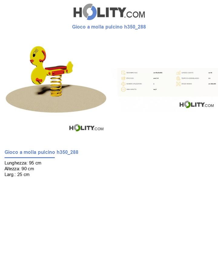 Gioco a molla pulcino h350_288