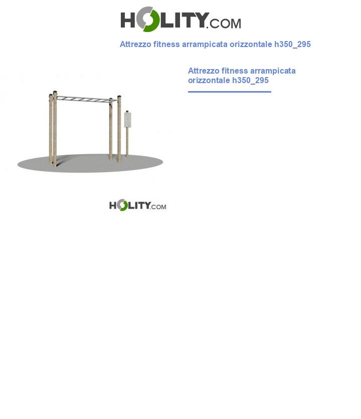 Attrezzo fitness arrampicata orizzontale h350_295