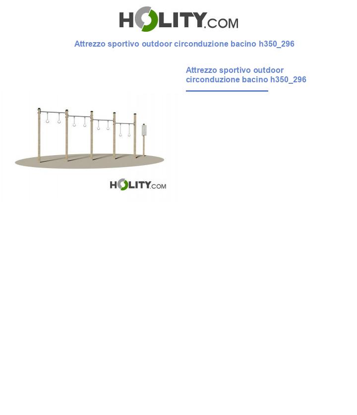 Attrezzo sportivo outdoor circonduzione bacino h350_296