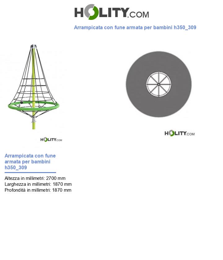 Arrampicata con fune armata per bambini h350_309