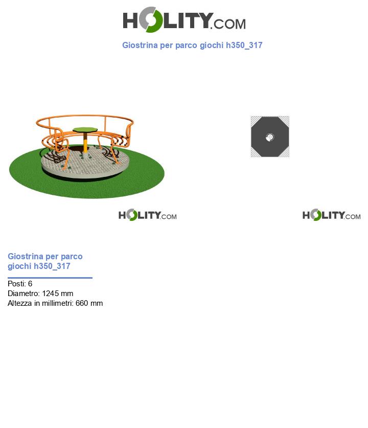 Giostrina per parco giochi h350_317