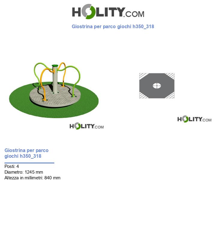 Giostrina per parco giochi h350_318