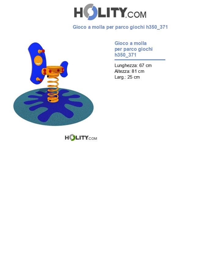 Gioco a molla per parco giochi h350_371