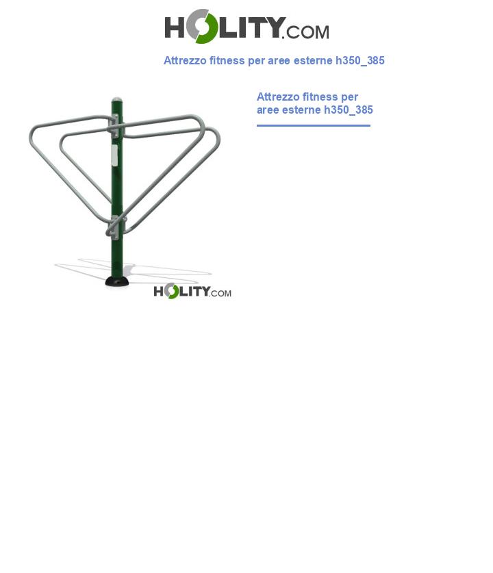 Attrezzo fitness per aree esterne h350_385