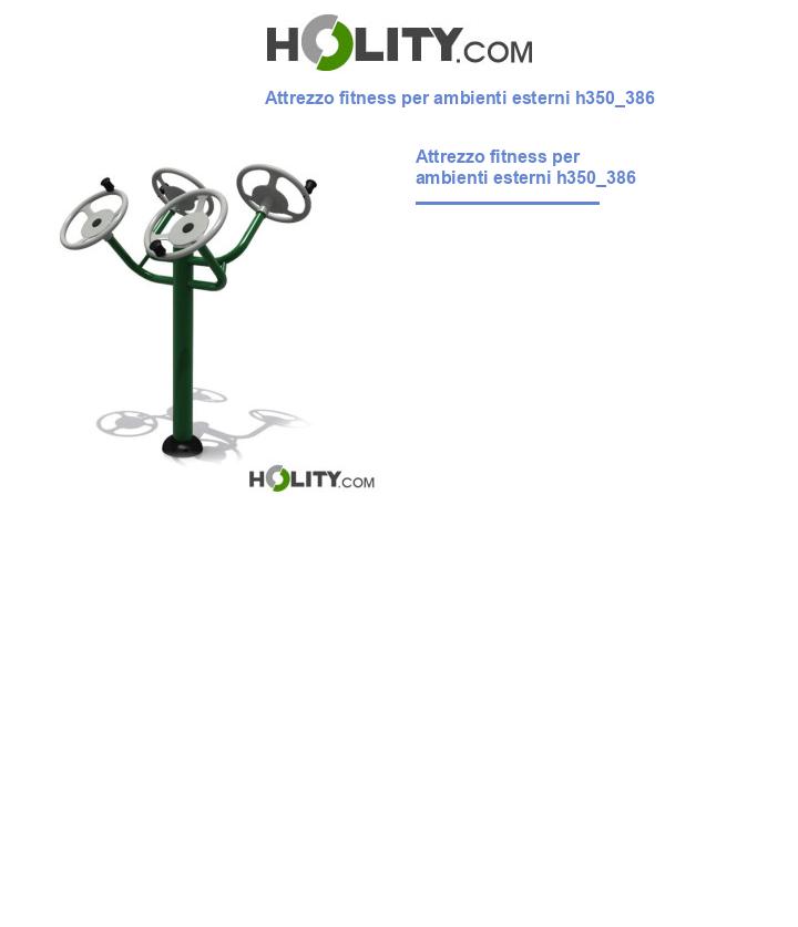 Attrezzo fitness per ambienti esterni h350_386