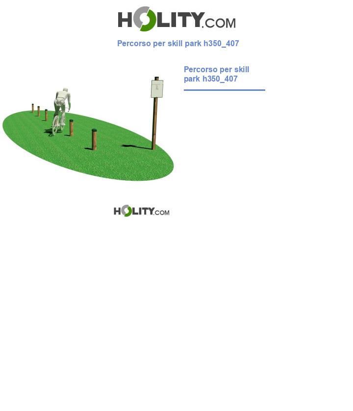 Percorso per skill park h350_407