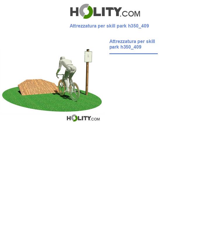 Attrezzatura per skill park h350_409