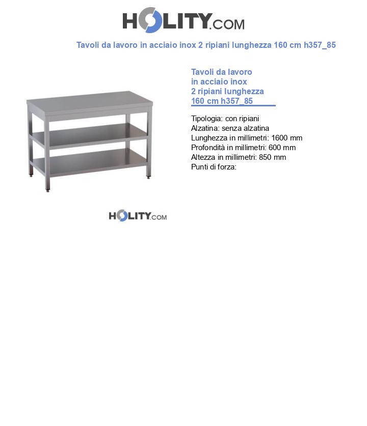 Tavolo Da Cucina In Acciaio Inox 60x30cm - Robustissimo E Super Pratico! - Foto 7