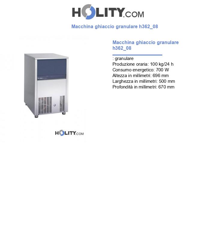 Macchina ghiaccio granulare h362_08
