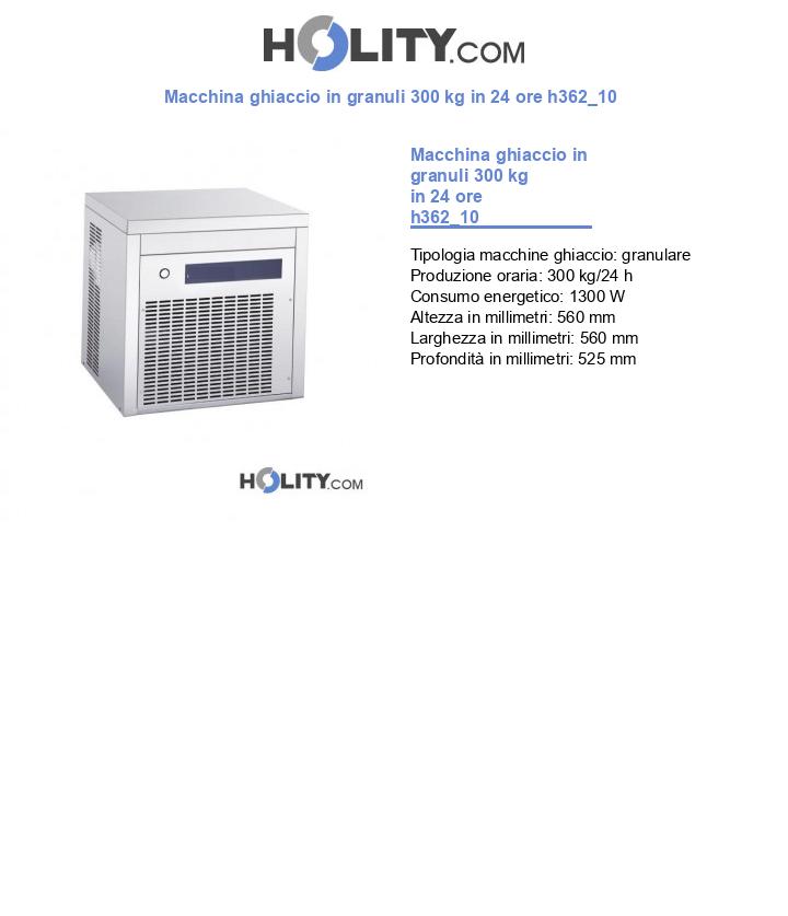Macchina ghiaccio in granuli 300 kg in 24 ore h362_10
