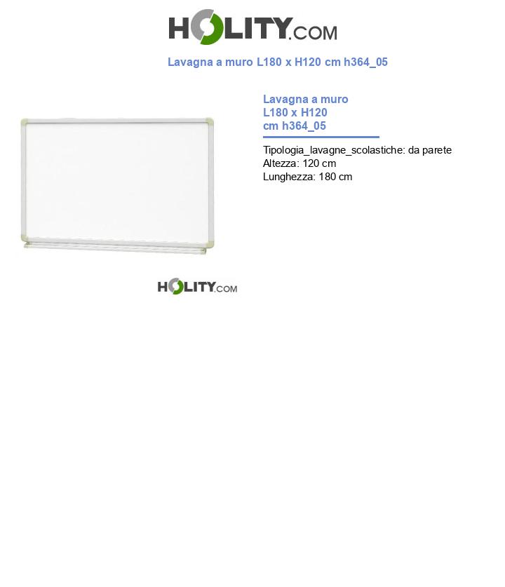Lavagna a muro L180 x H120 cm h364_05