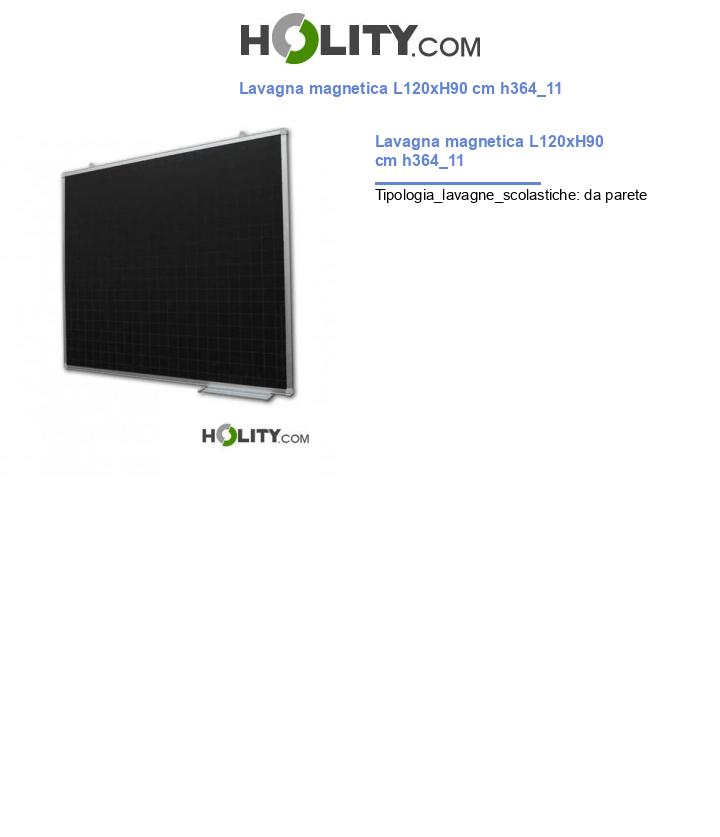 Lavagna magnetica L120xH90 cm h364_11