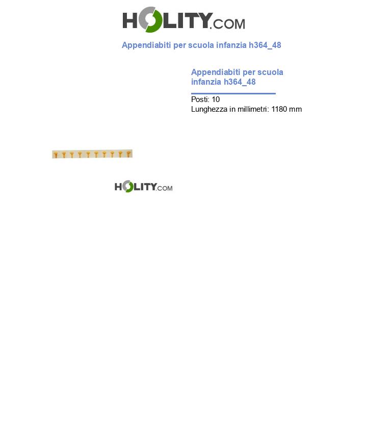 Appendiabiti per scuola infanzia h364_48