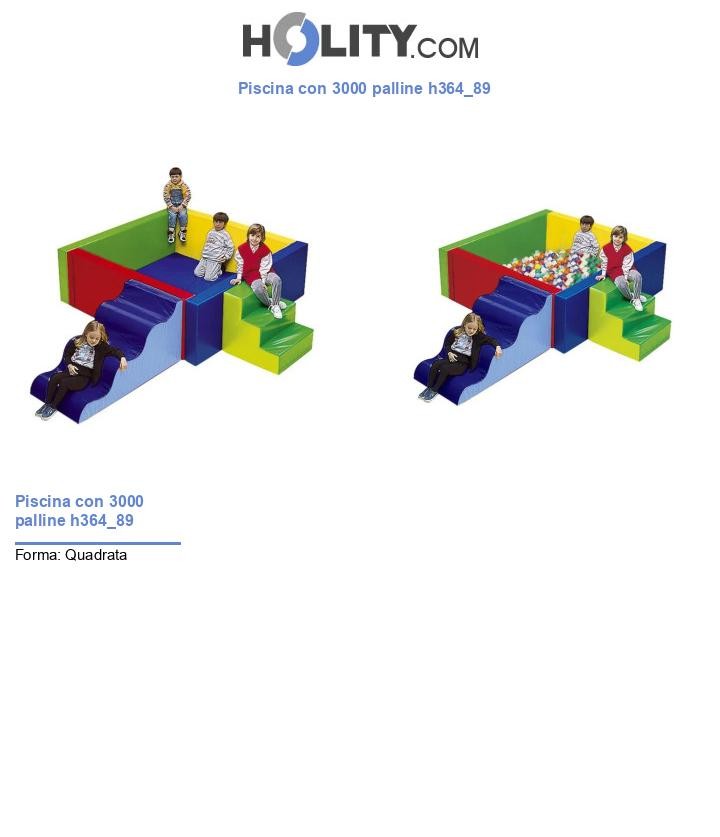 Piscina con 3000 palline h364_89
