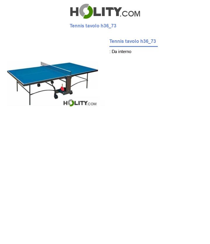 Tennis tavolo h36_73