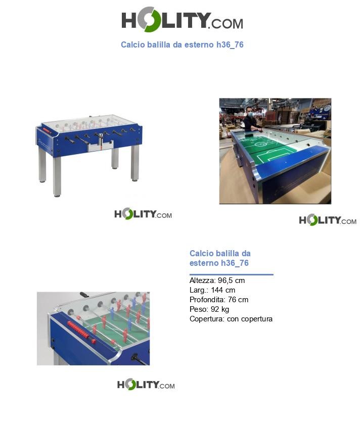 Calcio balilla da esterno h36_76