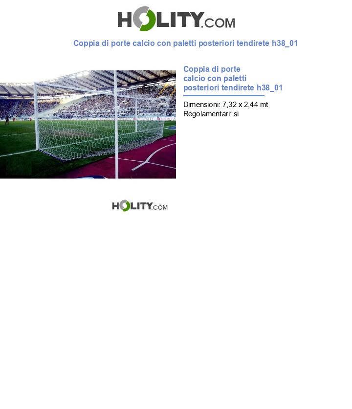 Coppia di porte calcio con paletti posteriori tendirete h38_01