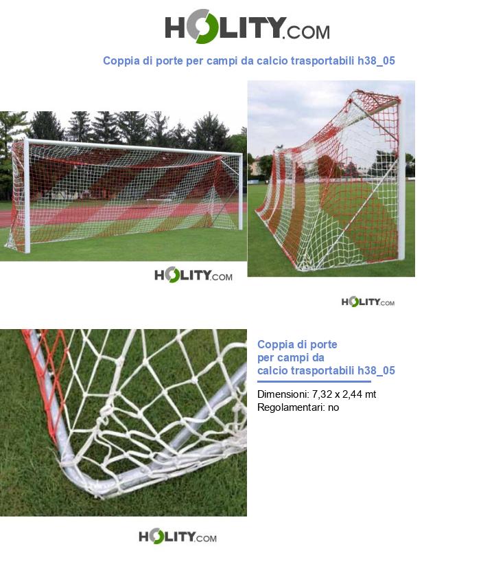 Coppia di porte per campi da calcio trasportabili h38_05