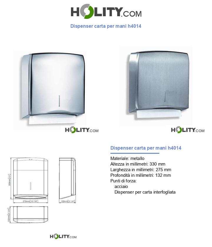 Dispenser carta per mani h4014