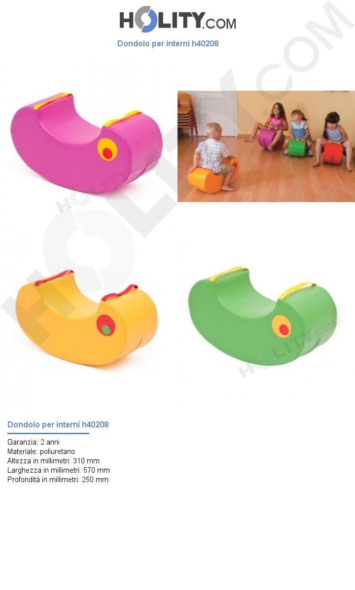 Dondolo per interni h40208