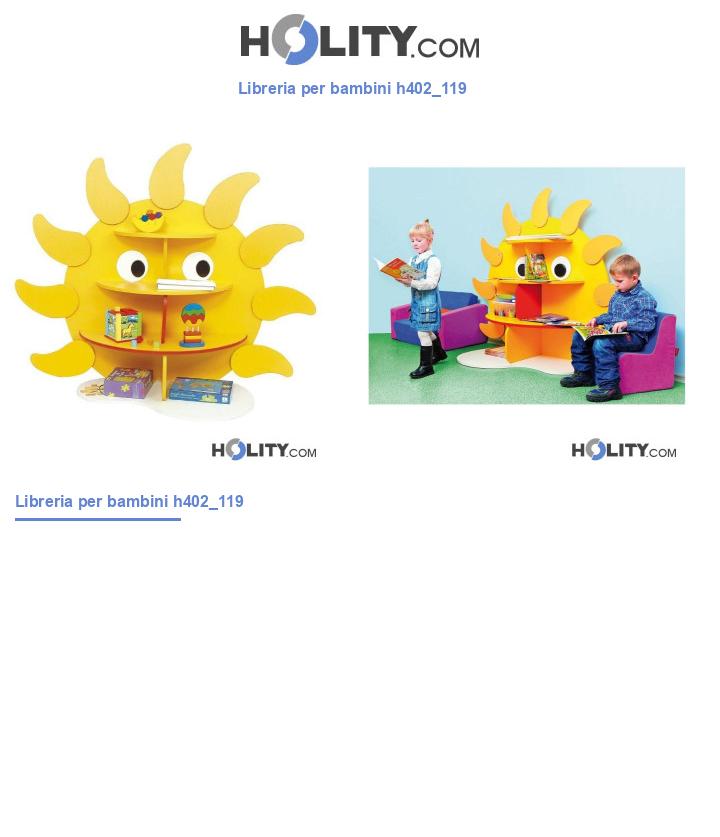 Libreria per bambini h402_119