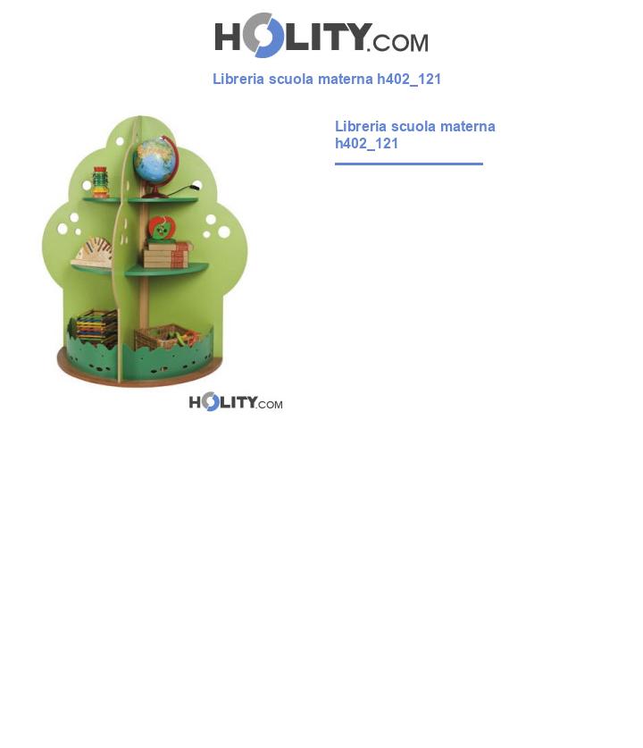 Libreria scuola materna h402_121