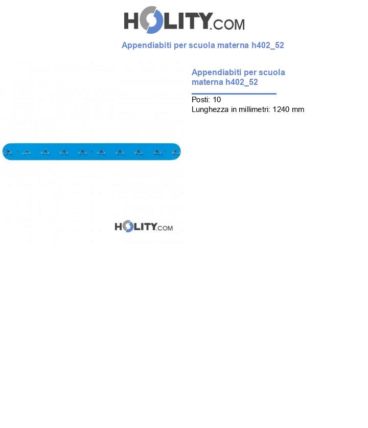 Appendiabiti per scuola materna h402_52